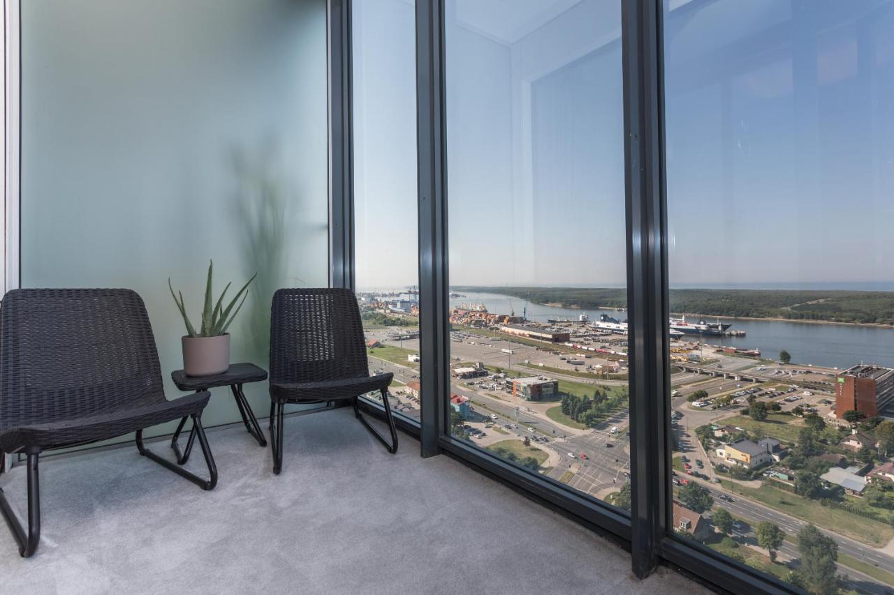 Panoramic Sea Views Apartment Klaipeda Bagian luar foto